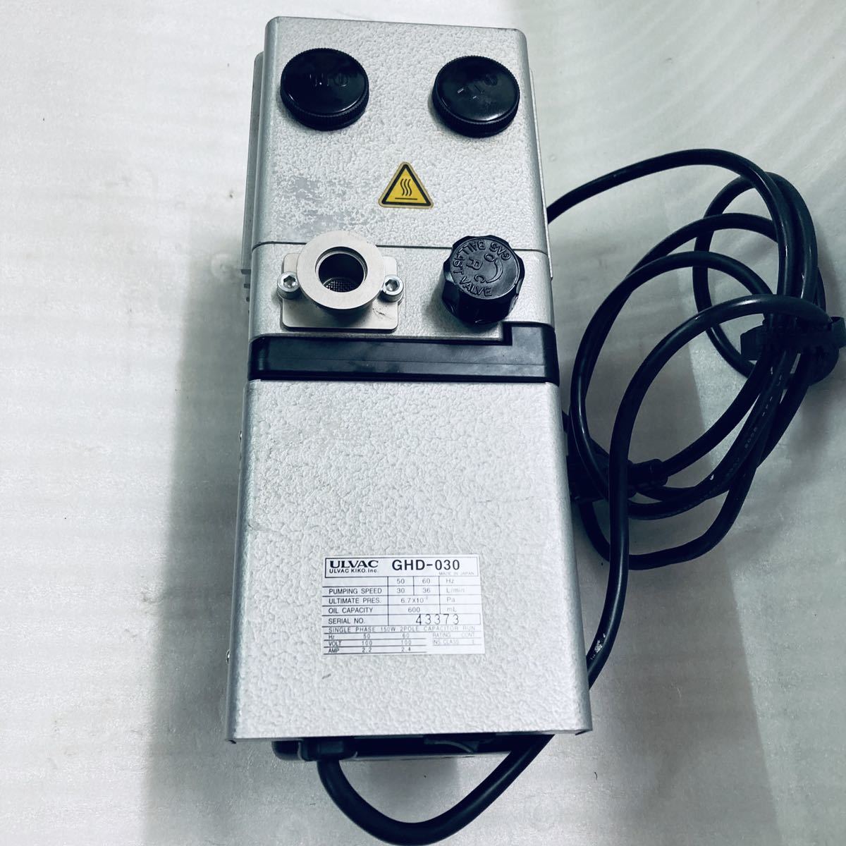 お気にいる】 アルバック GC-10A 油回転真空ポンプ sushitai.com.mx