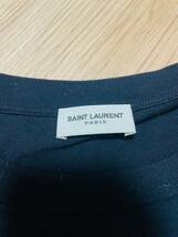 国内正規☆[SAINT LAURENT PARIS] 2018 スネークハート コットンカットソー 半袖Tシャツ XS 530209 イタリア製 サンローランパリ_画像3