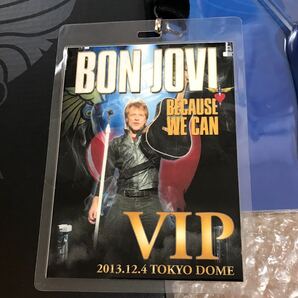 BON JOVI ボンジョヴィ 2013東京公演 VIP 特典グッズ VIP席 ボン・ジョヴィの画像2