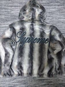 Sサイズ SUPREME Faux Fur Reversible Hooded Jacket FW 20 WEEK 14 国内正規品