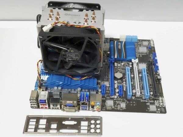 [LGA1155] ASUS P8Z68-V + Intel Core i7 3770K（殻割メタルグリス化）+ 16GBメモリ(8GBx2) + クーラー