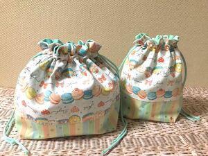 入園入学準備 2点セット お弁当袋 コップ袋