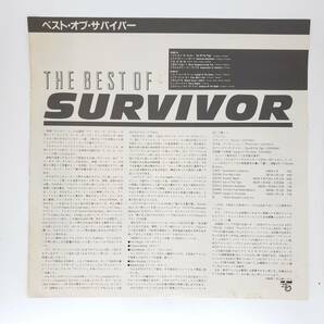 良盤屋P-2797◆LP◆◆LP◆Pop Rock,   サバイバー  Survivor ／The Best Of Survivor 1984  まとめて 送料480の画像4