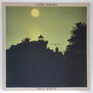 良盤屋 P-2924◆LP◆Pop Rock　ポール・デイヴス ／ クール・ナイト　 Paul Davis ／ Cool Night 1981 　 まとめて送料480