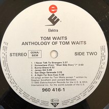 ■1985年 オリジナル US盤 TOM WAITS / ANTHOLOGY OF TOM WAITS 極美品 トム・ウェイツ/アンソロジー 960 416 ELEKTRA/Asylum RECORDS_画像5