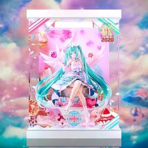 初音ミク Birthday 2020 ～Sweet Angel ver.～ 1/7スケール spiritale スピリテイル /専用/ フィギュアケース 展示ケース LED ショーケース_画像1