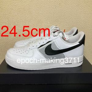 24.5cm 即決 国内正規新品 NIKE AIR FORCE 1 LOW '07 LV8 GOPKT WHITE BLACK POCKET ナイキ エアフォース 1 ロー ポケット 白黒 DH7567-100