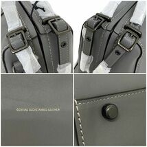 コーチ 2way バッグ ローラルフレーム グレー BPHGR 31724 未使用 美品 レザー Sランク COACH_画像5