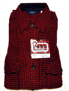 80's WOOLRICH ワークシャツ ウールリッチ Made in U.S.A. ウール デッドストック・送料込