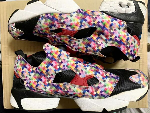 Atmosx Reebok INSTA PUMP FURY 29cm インスターポンプ　マルチカラー