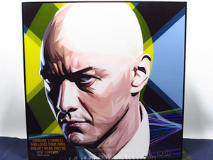 Art hand Auction [New No. 247] Pop Art Panel Charles Xavier X-MEN, artwork, painting, portrait