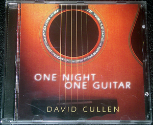 デヴィッド・カレン DAVID CULLEN / ONE NIGHT ONE GUITAR