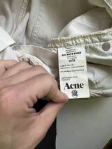 Acne Studios ROCK WHITE SUGAR デニム/アクネ/ストゥディオス/ホワイト/デニム/30_画像3