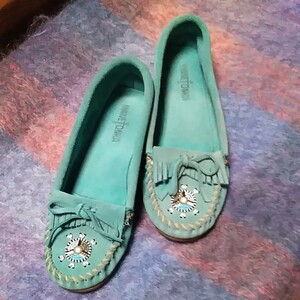 初売り!値下げ!MINNETONKA　バックスキンモカシン6,000円を5,000円に！