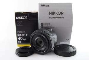 Nikon NIKKOR Z 40mm f2 元箱 取説 #944497