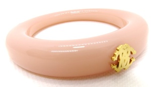 353-357[ new goods ]Roberto Cavalliro belt kavali Italy made light pink bracele * bangle B5189380-6640