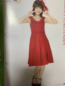 【横山玲奈】コレクションピンナップポスター Hello! Project COUNTDOWN PARTY 2018 ～ GOOD BYE & HELLO ! ～ ピンポス