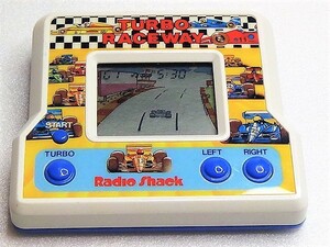  repeated price decline turbo race way TURBO RACEWAY Radio Shack retro game lsi lcd toy Vintage electron game 