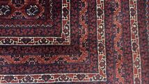 ギョルが沢山！ベルベットの様な光沢！見事なアフガニスタンの絨毯ホジャロシュナイ６㎡是非手に入れてください！トルコから発送送料込み_画像2