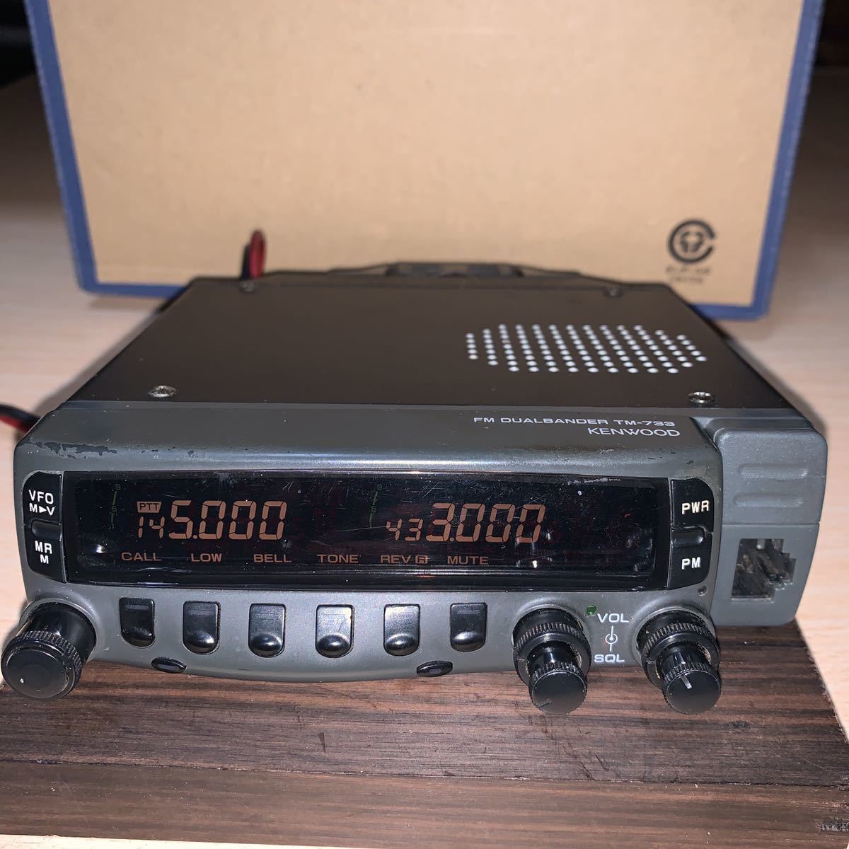 ご予約品】 アマチュア無線機 KENWOOD TM-733 ケンウッド - アマチュア無線