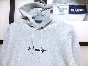 チャンピオン × エクストララージ リバースウィーブ スウェット パーカー / CHAMPION REVERSE WEAVE X-LARGE スエット パーカ