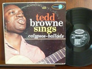 TEDD BROWNE/CALYPSOS-BALLADS-1031 (LP)