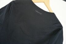 クリックポスト可【即決】theory セオリー メンズ 半袖VネックTシャツ 無地T トップス 黒 サイズ:36【631529】_画像4