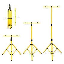投光器 三脚 スタンド 2個取付可能 ライトスタンド 作業灯 伸縮タイプ 1灯 2灯 アウトドア キャンプ 集魚灯 スポットライト_画像5