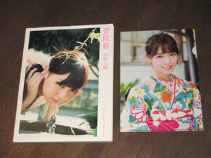 乃木坂46 西野七瀬ファースト写真集 「普段着」+クリアファイル(ENTAME付録)2点セット