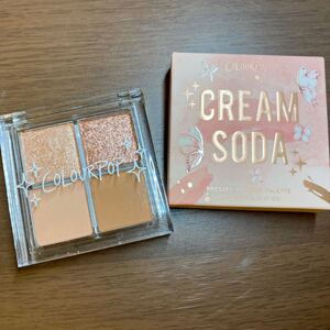 Colourpop Cream Sodaカラーポップ 4色アイシャドウパレット