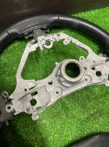 TOYOTA(トヨタ) 60系ハリアー純正ウッドコンビステアリング 【577W GS120-05930 AL】 中古品_画像6