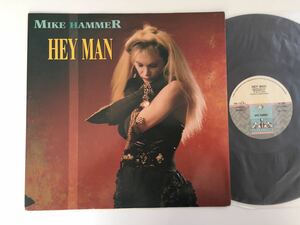 【90年イタリアオリジナル】Mike Hammer / Hey Man 4トラック12inch TIME RECORDS TRD1137 ユーロビートクラシック