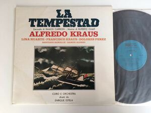 【イタリア盤】LA TEMPESTAD Soundtrack LP BONGIOVANNI GB503 Alfredo Kraus,Miguel Ramos Carrion,Ruperto Chapi,