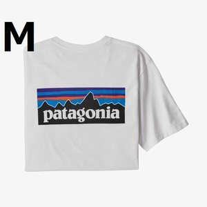 【日本正規品 新品】38504 [M] P-6 半袖 Tシャツ パタゴニア 白