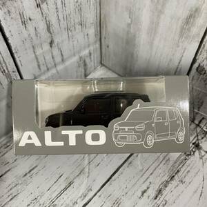 アルト　ALTO　ブルーイッシュブラックパール 3　プルバックカー　スズキ　非売品　ミニカー
