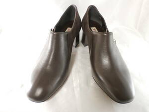 BARCLAY* original leather bootie * made in Japan *22.5* trying on only * rank N* search ....22.5