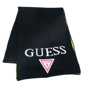 送料無料メール便 マフラー GUESS（ゲス）イエロー AI4A8851DS-YLW-FF-6845