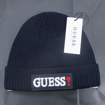 送料無料 ニット帽 GUESS（ゲス）ワッチキャップ ニットキャップ ネイビー AI4A8859DS-NVY-FF-5343_画像3