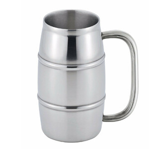  free shipping . can jug 500ml vacuum two -ply can holder jug tumbler mug /3891x2 piece set /.