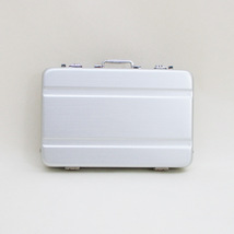 送料無料 シガレットケース タバコケース カードケース アルミ製ミニトランク型 A1010001（B）シングルライン 日本製 ウインドミル_画像2