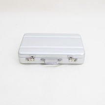 送料無料 シガレットケース タバコケース カードケース アルミ製ミニトランク型 A1010001（B）シングルライン 日本製 ウインドミル_画像4