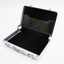 同梱可能 シガレットケース タバコケース カードケース アルミ製ミニトランク型 A1010001（B）シングルライン 日本製 ウインドミル_画像7