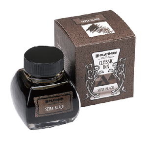  including in a package possibility bottle ink Classic ink fountain pen for aqueous . charge ink INKK-2000 platinum fountain pen #66 sepia black x2 piece set /.