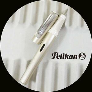 Бесплатная доставка E -Mail Backfold Pelican Fountain Pen Pelicano Up Champagne