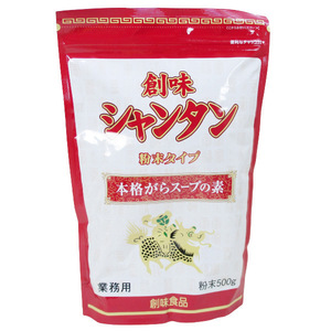 送料無料 創味シャンタン 粉末タイプ 本格がらスープの素 500gｘ１２袋セット/卸 代金引換便不可品