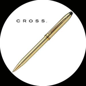 Bundled Cross -Ballpoint Pen Oil Based Townsend 702TW 10 золота