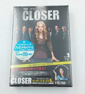 ☆未使用　DVD 6枚組　クローザー　ファーストシーズン　コレクターズボックス　SD-Y21388 ☆　THE CLOSER SEASON1　