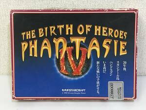 ★☆キ007 X68000 THE BIRTH OF HEROES PHANTASIEⅣ ファンタジー4 STARCRAFT スタークラフト 5インチFD☆★