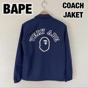 BAPE☆COACH JAKET☆VERY APE