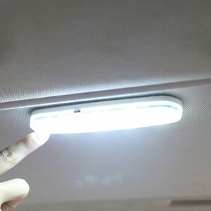 車 汎用 ライト USB 充電式 読書灯 LED 天井 ランプ インテリア 内装 カスタム パーツ アクセサリー